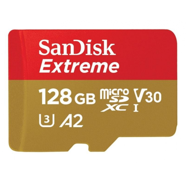 KARTA SANDISK EXTREME microSDXC 128 GB 160/90 MB/s